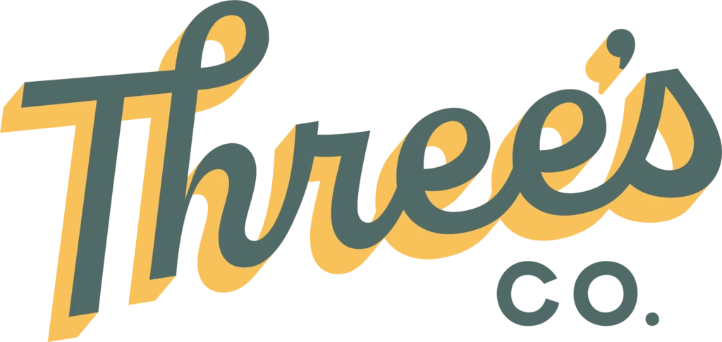 Three's Co. Logo